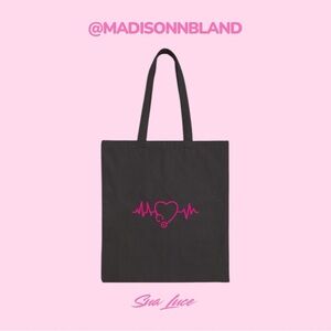 Nurse & Doctor Cotton Tote Bag - Available in Beige, Pink, Brown, & Black